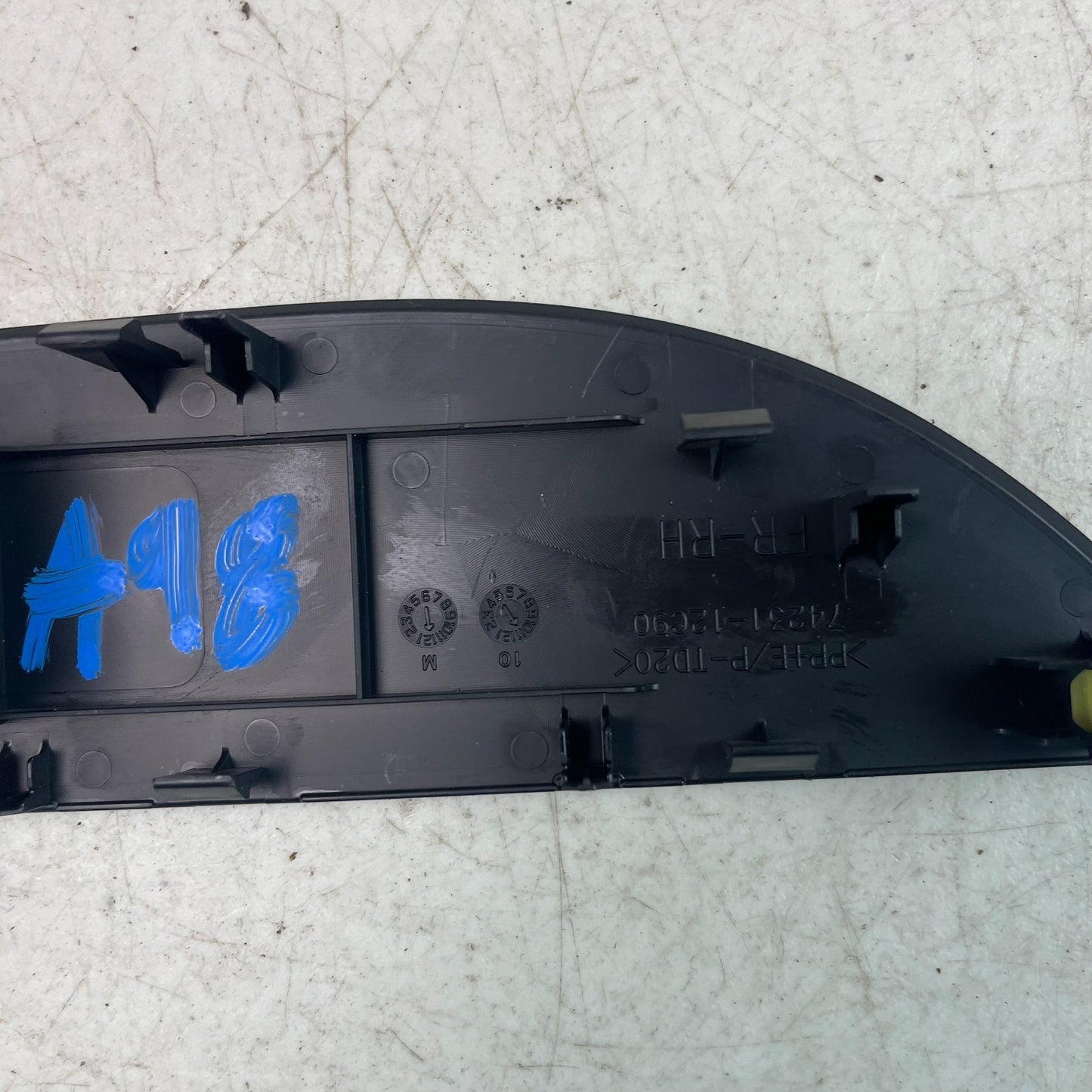 2020-2025 TOYOTA COROLLA FRONT RIGHT SIDE DOOR WINDOW SWITCH W/ BEZEL TRIM OEM