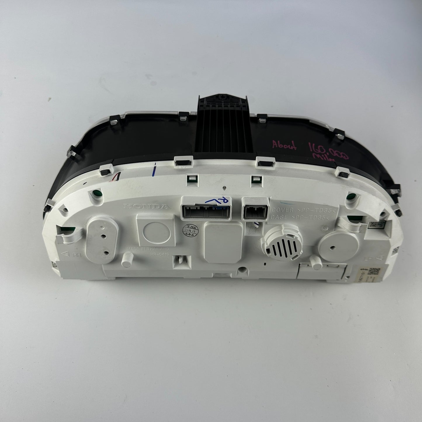2016-2017 HONDA ACCORD DASH SPEEDOMETER INSTRUMENT CLUSTER 78100-T2G-A412 OEM