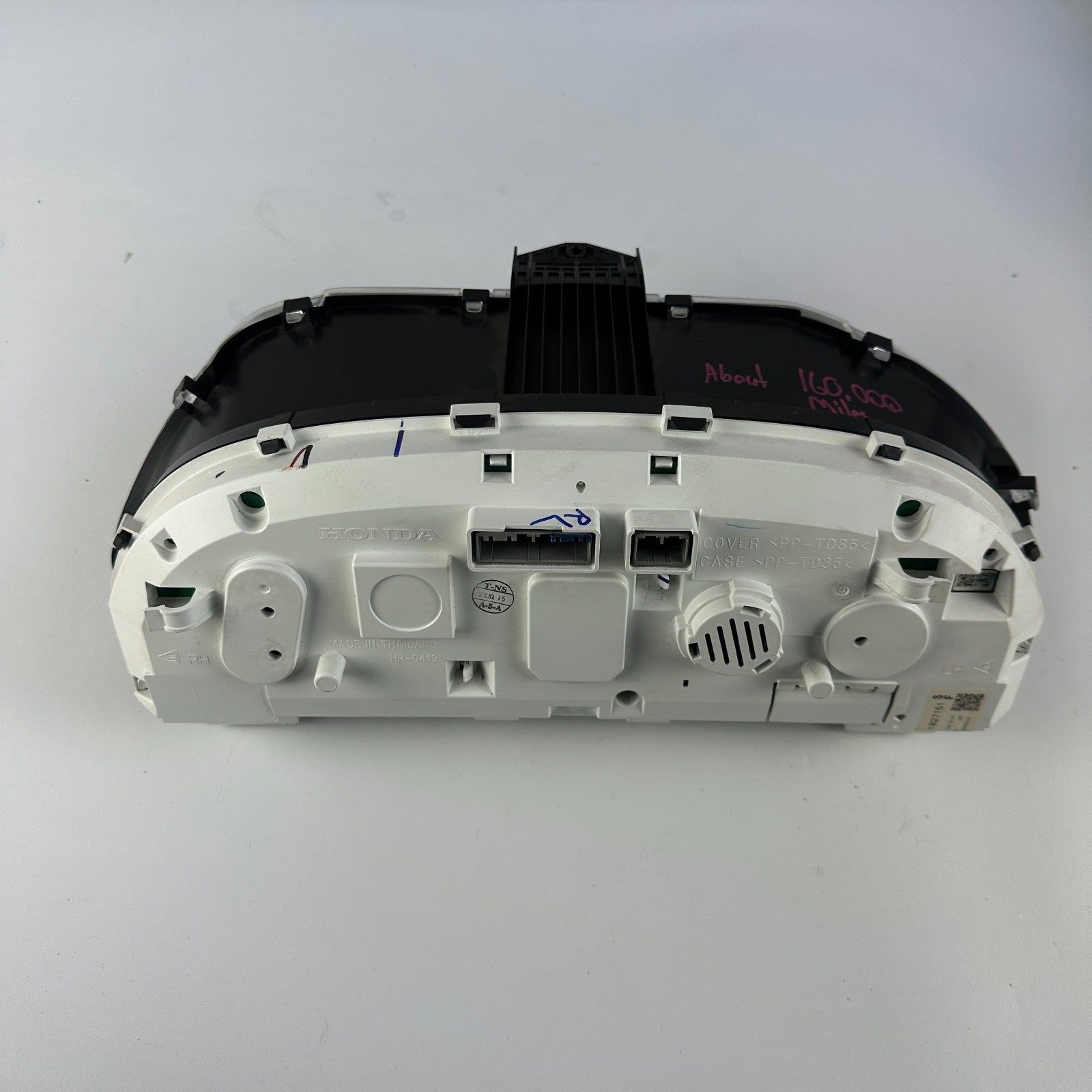 2016-2017 HONDA ACCORD DASH SPEEDOMETER INSTRUMENT CLUSTER 78100-T2G-A412 OEM