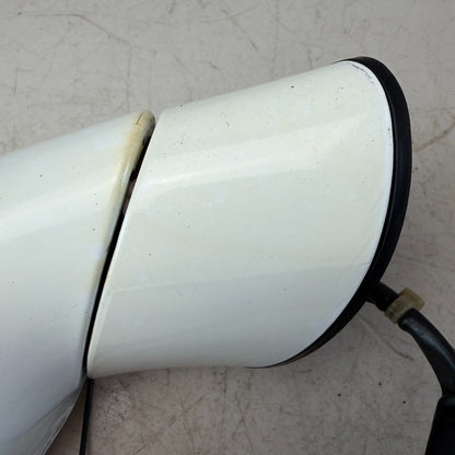 2005-2013 CHEVROLET CORVETTE C6 FRONT RIGHT SIDE VIEW DOOR MIRROR WHITE SEE PICS