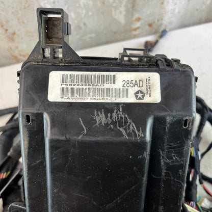 2015 DODGE CHALLENGER ENGINE ROOM FRONT BODY WIRE WIRING HARNESS 68225889AD OEM