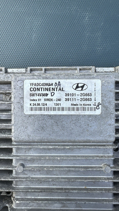 2011-2014 Hyundai Sonata Engine Control Module ECU ECM OEM 39101 2G663