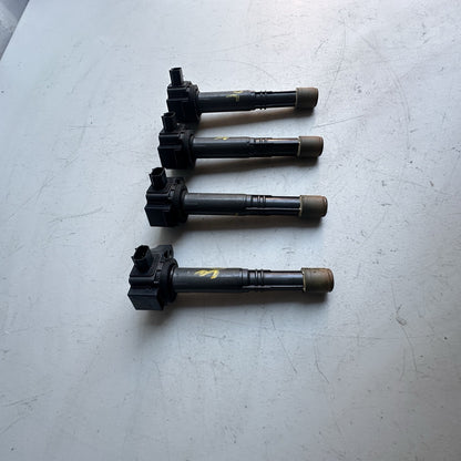 2013-2017 HONDA ACCORD 2.4L GAS FRONT ENGINE MOTOR IGNITION COIL SET OF 4 OEM
