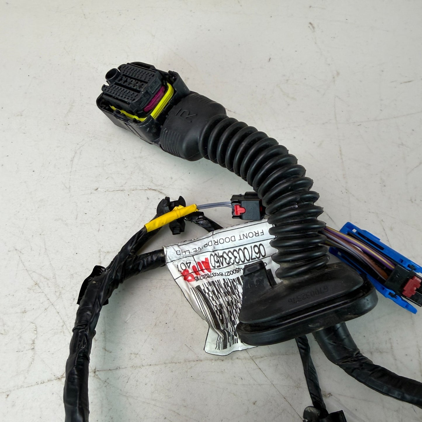 2017-2020 MASERATI LEVANTE FRONT LEFT DRIVER SIDE DOOR WIRE WIRING HARNESS OEM