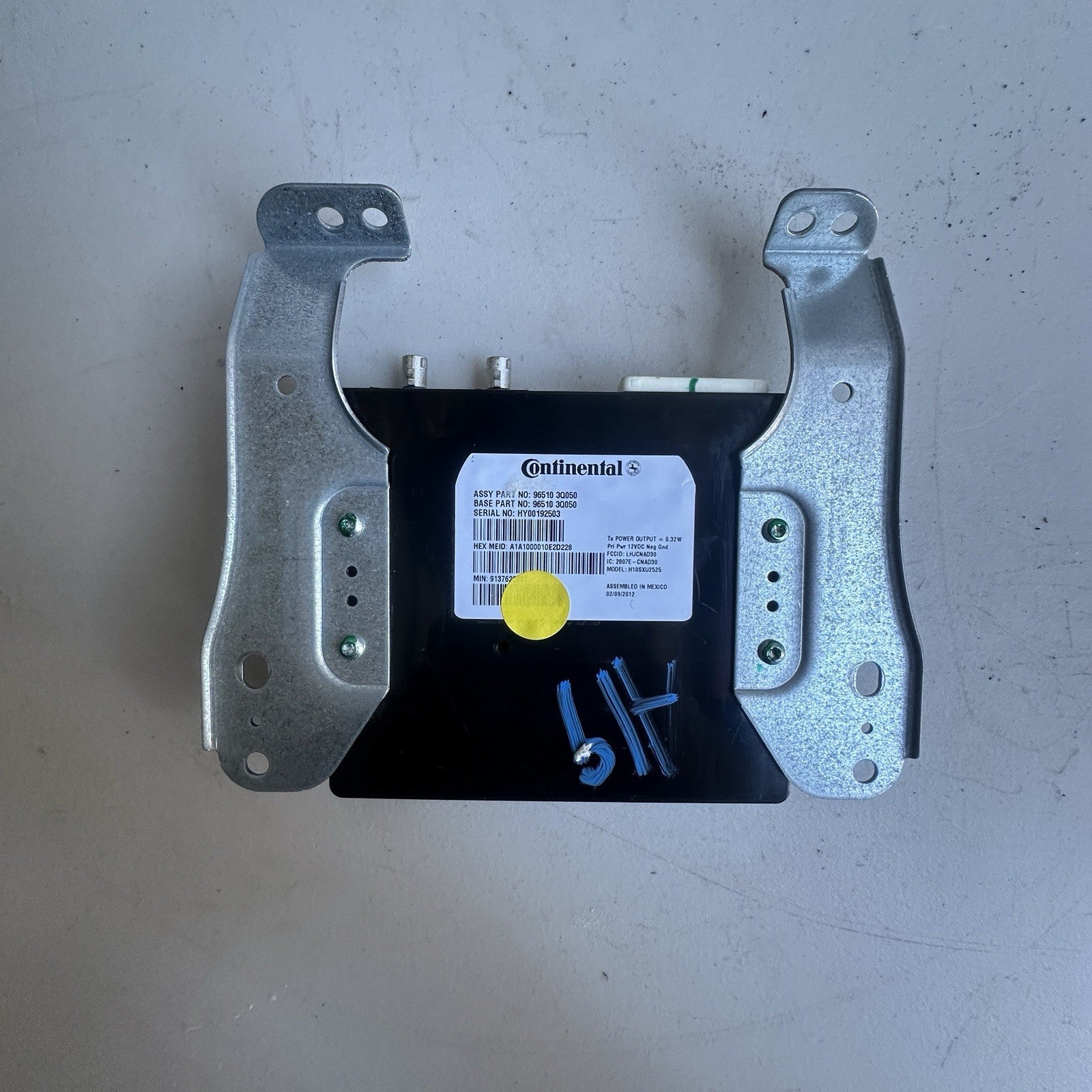 12-14 Hyundai Sonata Mobile Telematics System Communication Module 96510-3Q050