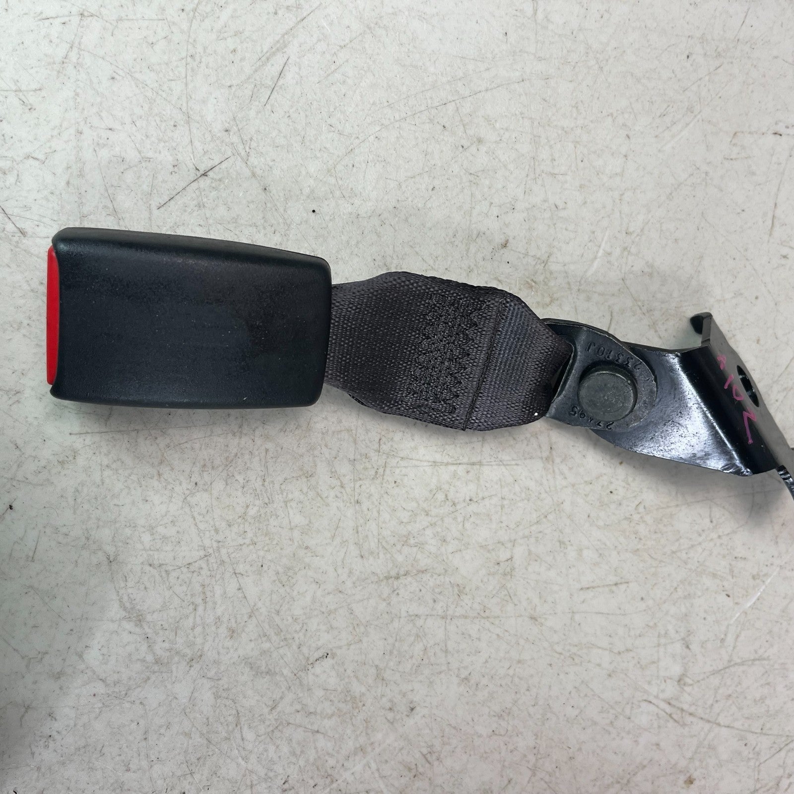 2008-14 CADILLAC CTS REAR RIGHT PASSENGER SEAT BELT RECEIVER BUCKLE 2020507 OEM