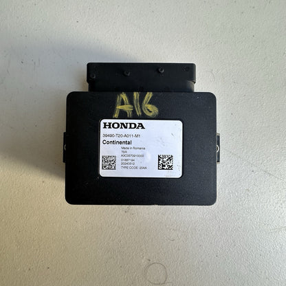 2022-2024 Honda Civic Evp / Parking Brake Module Unit 39490-T20-A01