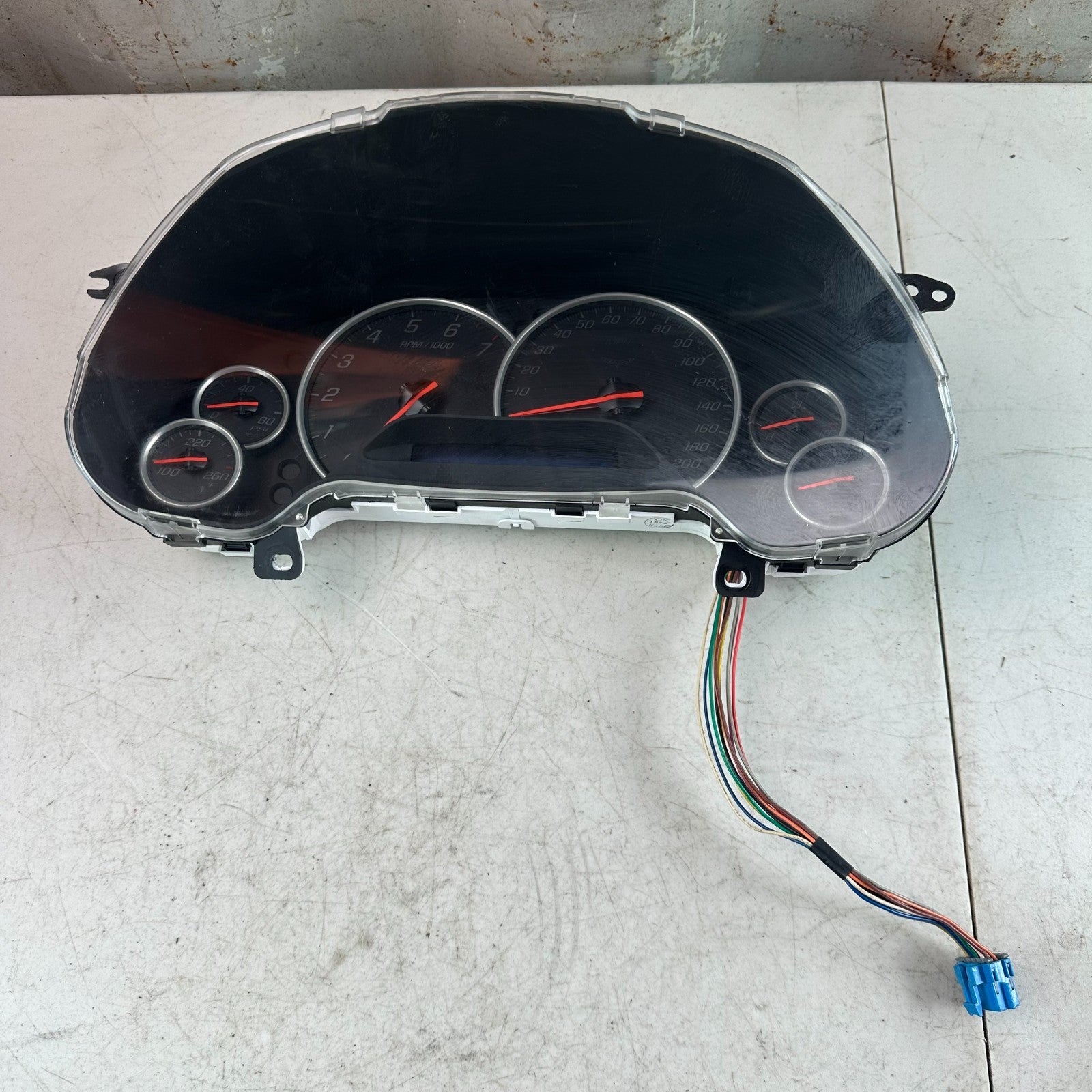 05-13 CHEVROLET CORVETTE C6 SPEEDOMETER INSTRUMENT CLUSTER GAUGE 15832637 OEM