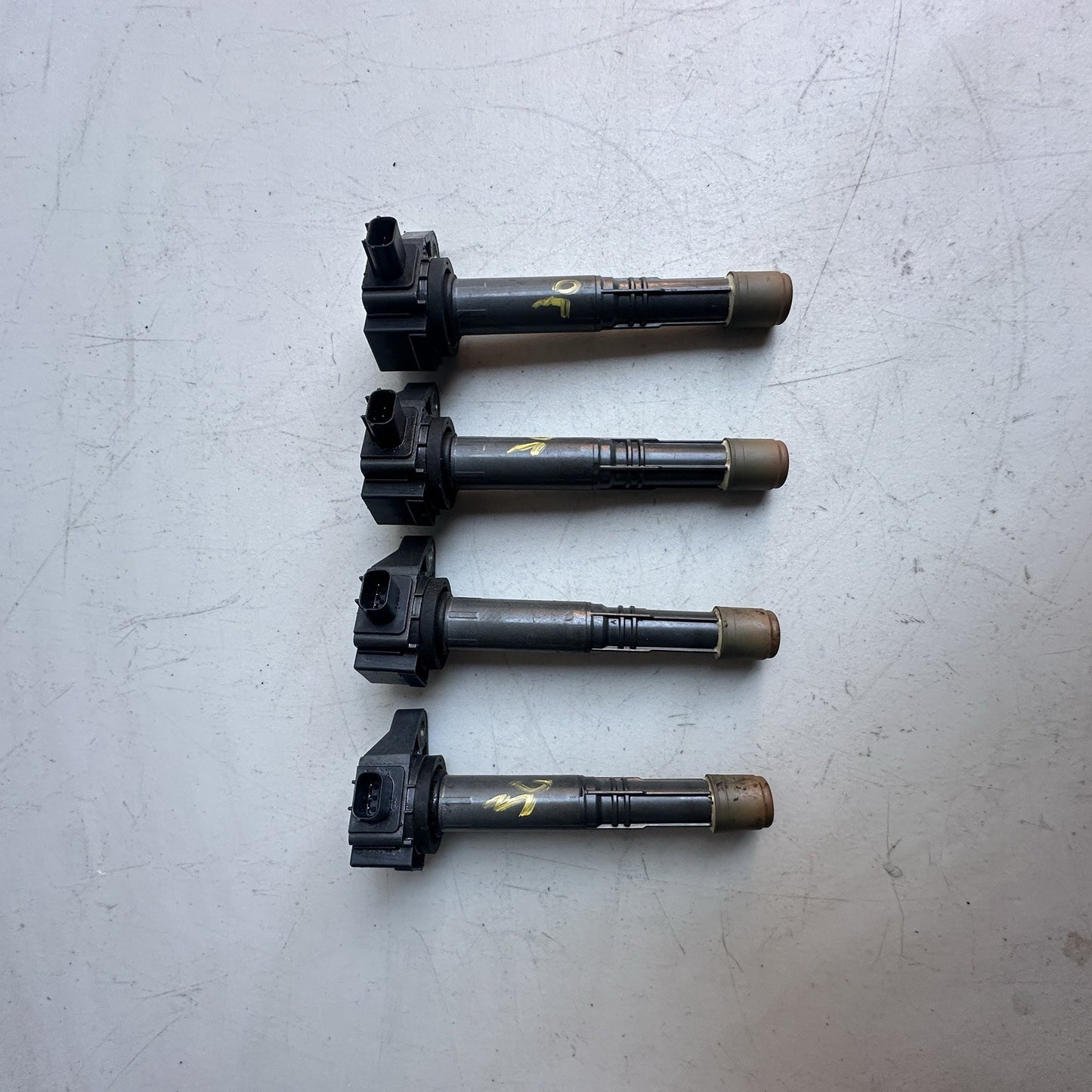 2013-2017 HONDA ACCORD 2.4L GAS FRONT ENGINE MOTOR IGNITION COIL SET OF 4 OEM