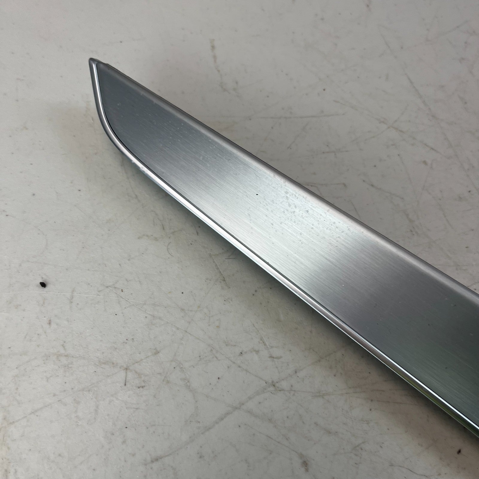 2015-2021 MERCEDES W205 C300 DASH RIGHT SIDE TRIM PANEL BEZEL MOLDING SILVER OEM