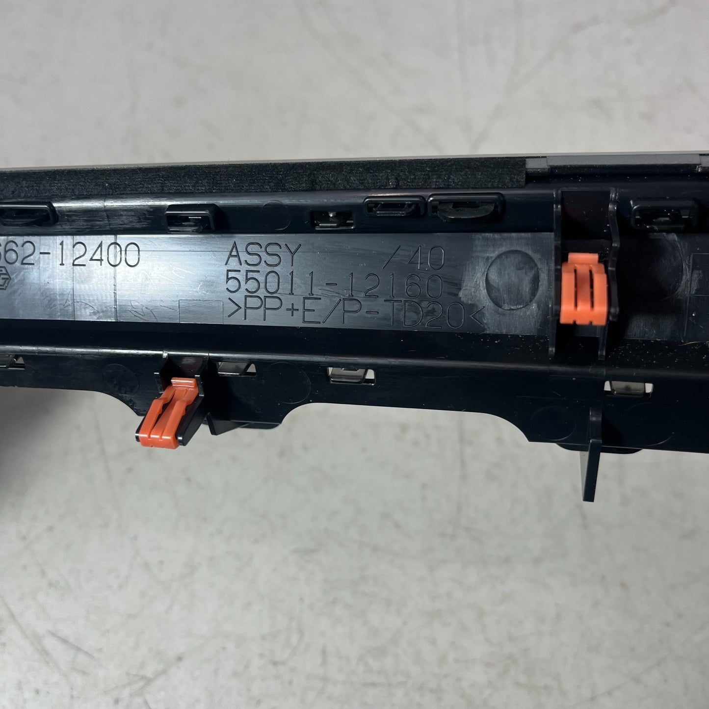 19-25 TOYOTA COROLLA DASH DASHBOARD RIGHT AC AIR VENT GRILLE W/ COVER BEZEL OEM