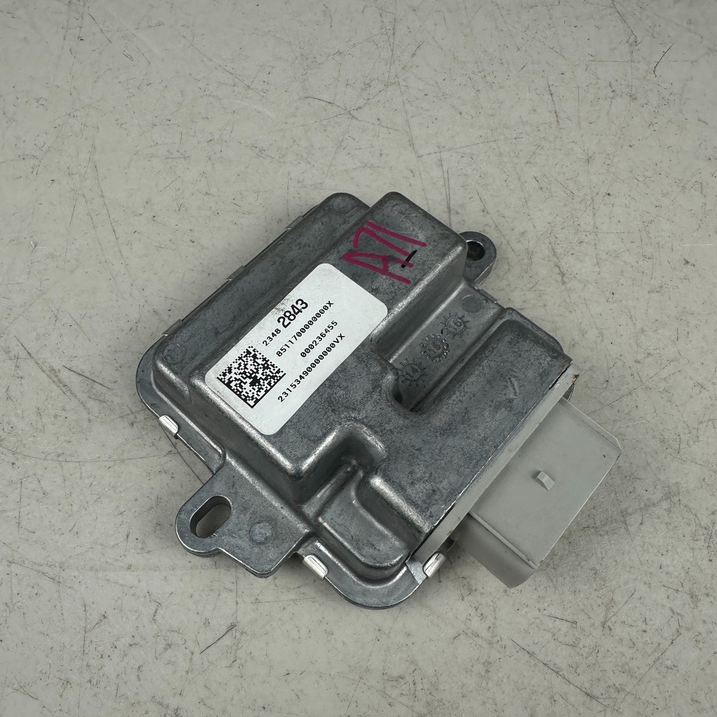 2014-2019 CHEVROLET CORVETTE STINGRAY C7 FUEL PUMP CONTROL MODULE 23482843 OEM