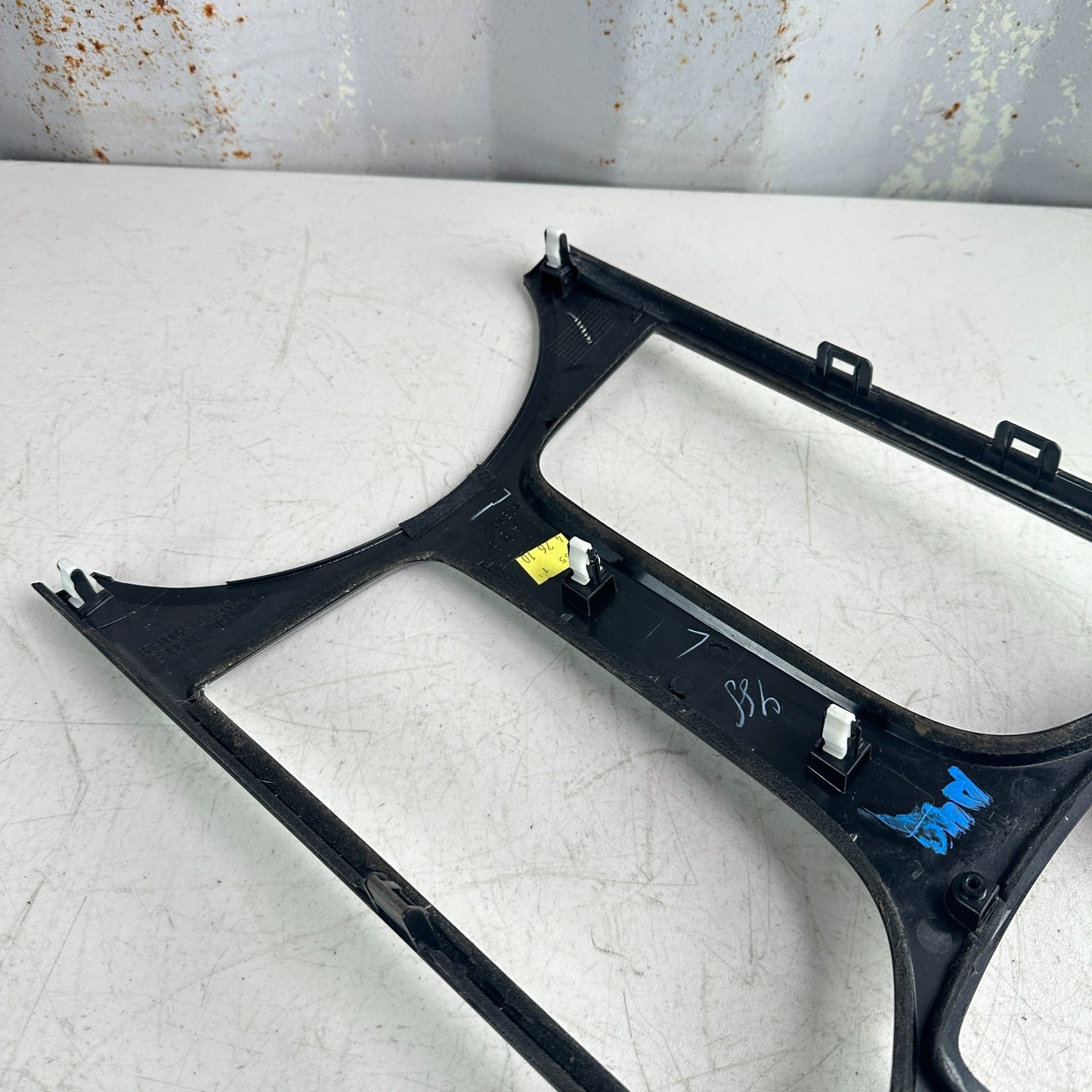 2007-2013 ACURA MDX FRONT CENTER CONSOLE GEAR SHIFTER COVER BEZEL WOODGRAIN OEM