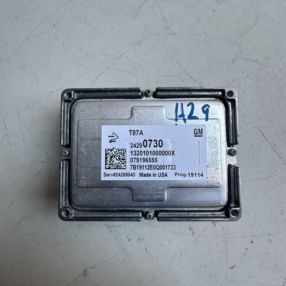 17-19 CHEVROLET CORVETTE RWD TRANSMISSION COMPUTER CONTROL MODULE TCM 24290730