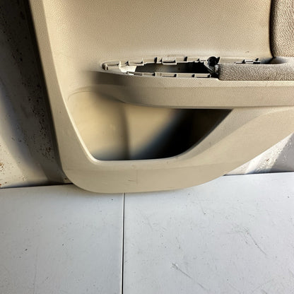 2013-17 Honda Accord Rear Right Passenger Interior Door Panel Trim TAN CLOTH OEM