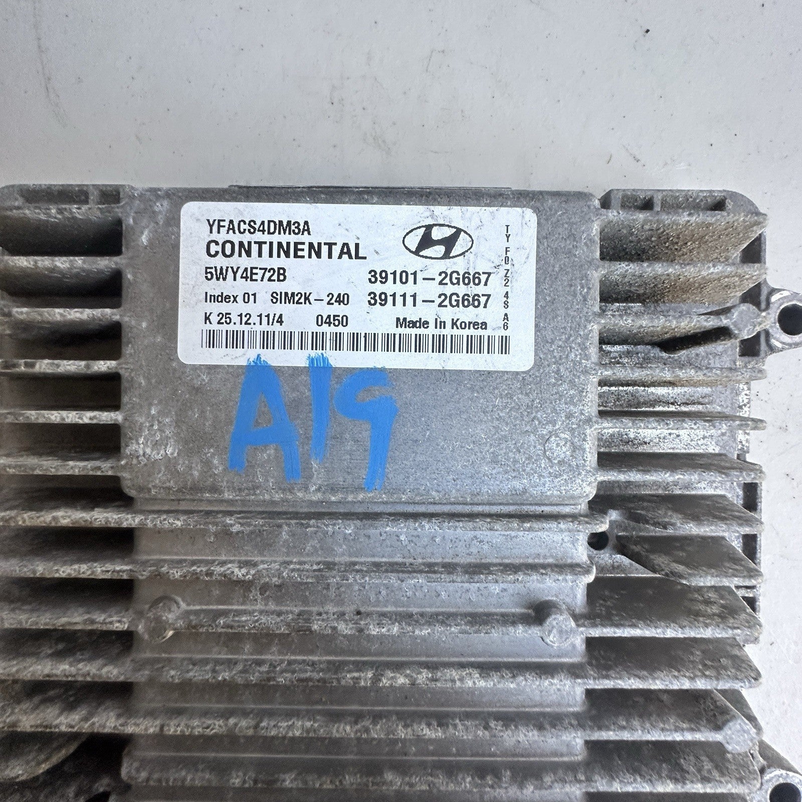 11 12 13 14 SONATA Engine ECM Electronic Control Module 39101-2G667 391012G667