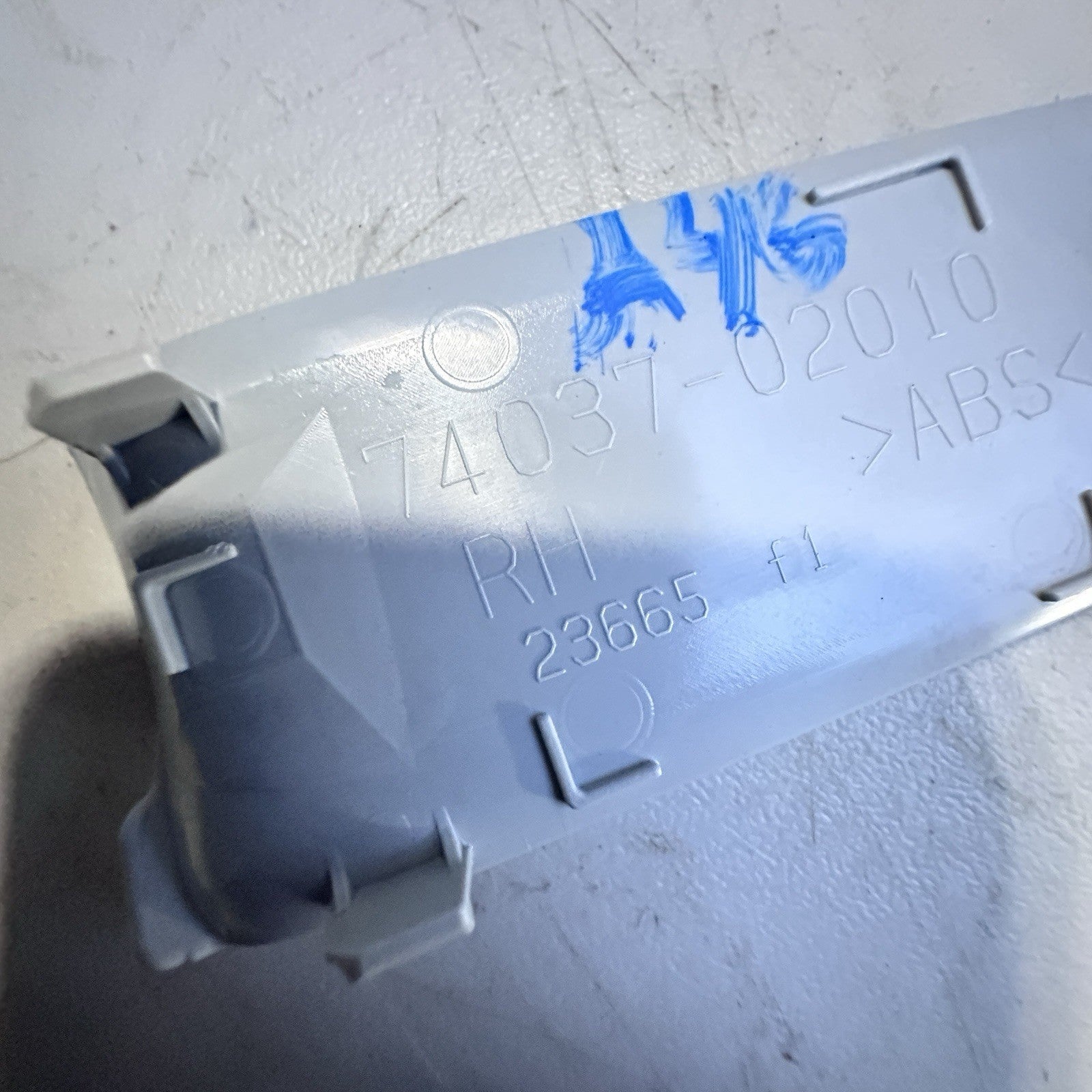 2020-2025 Toyota Corolla Door Trim Panel Cover Screw Cover White Right Hand Pass
