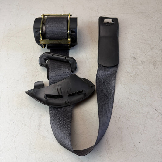 05-13 CHEVROLET CORVETTE C6 FRONT LEFT SEATBELT SEAT BELT RETRACTOR BLACK OEM