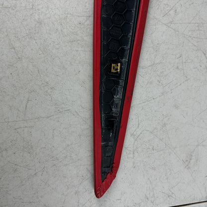 2014-2019 CHEVROLET CORVETTE CENTER CONSOLE LEFT SIDE TRIM PANEL COVER RED OEM