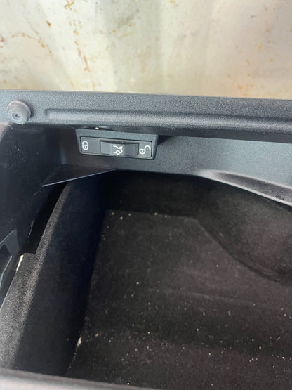 15-21 MERCEDES-BENZ W205 C300 DASH GLOVE BOX STORAGE COMPARTMENT A2056801091 OEM