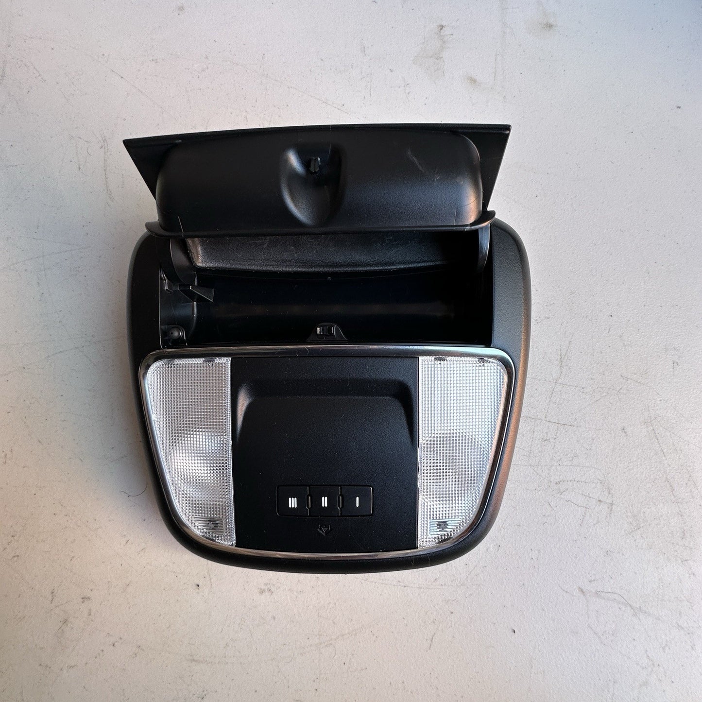 15-23 DODGE CHARGER FRONT OVERHEAD CONSOLE DOME LIGHT LAMP CONTROL PANEL OEM