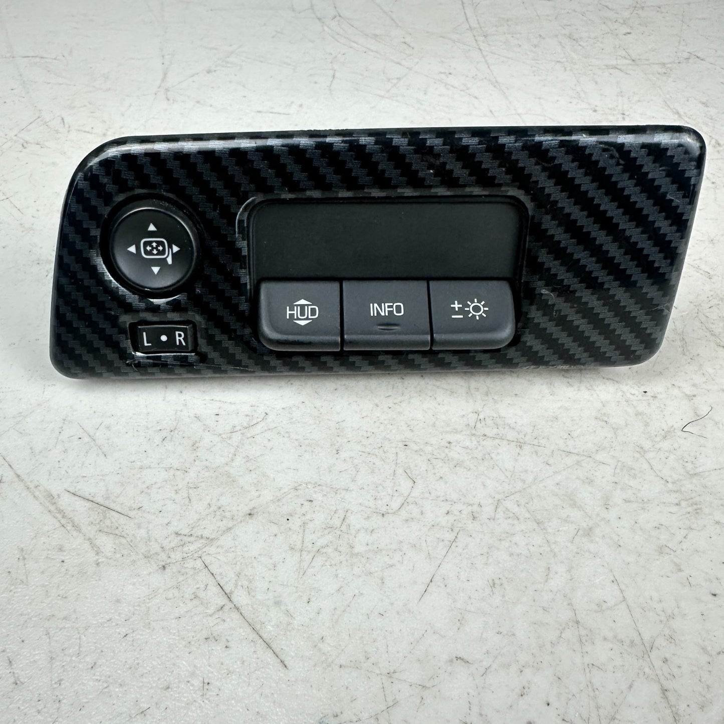 14-19 CHEVROLET CORVETTE C7 DASH DASHBOARD CONTROL SWITCH PANEL AMG83482 OEM
