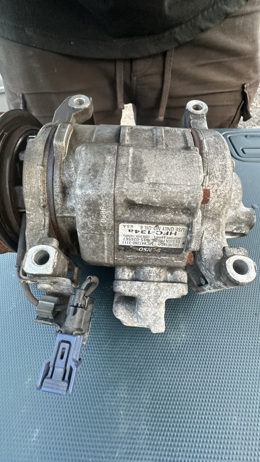 2013-2017 Honda Accord A/C Compressor Assembly Used Oem 2.4 L 4 Cylinder