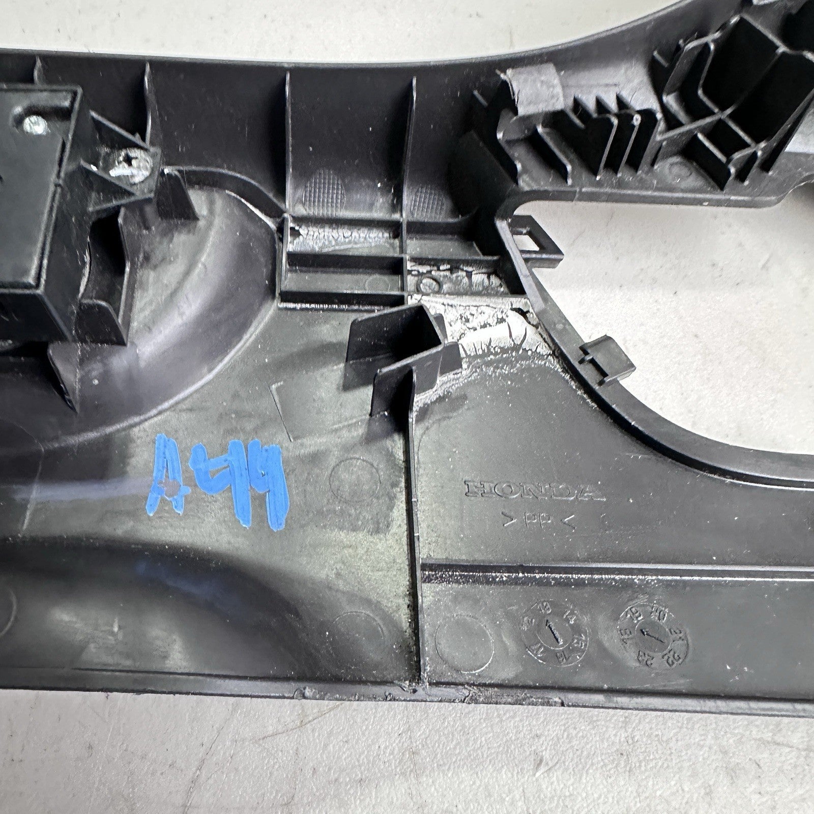 14-20 Acura RLX Front Passenger Seat Switch Panel Trim Cover And Controls Black