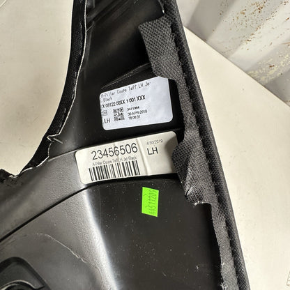 14-19 Chevy Corvette C7 Jet Black LH Windshield Garnish Molding A Pillar
