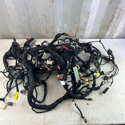 2015 DODGE CHALLENGER ENGINE ROOM FRONT BODY WIRE WIRING HARNESS 68225889AD OEM