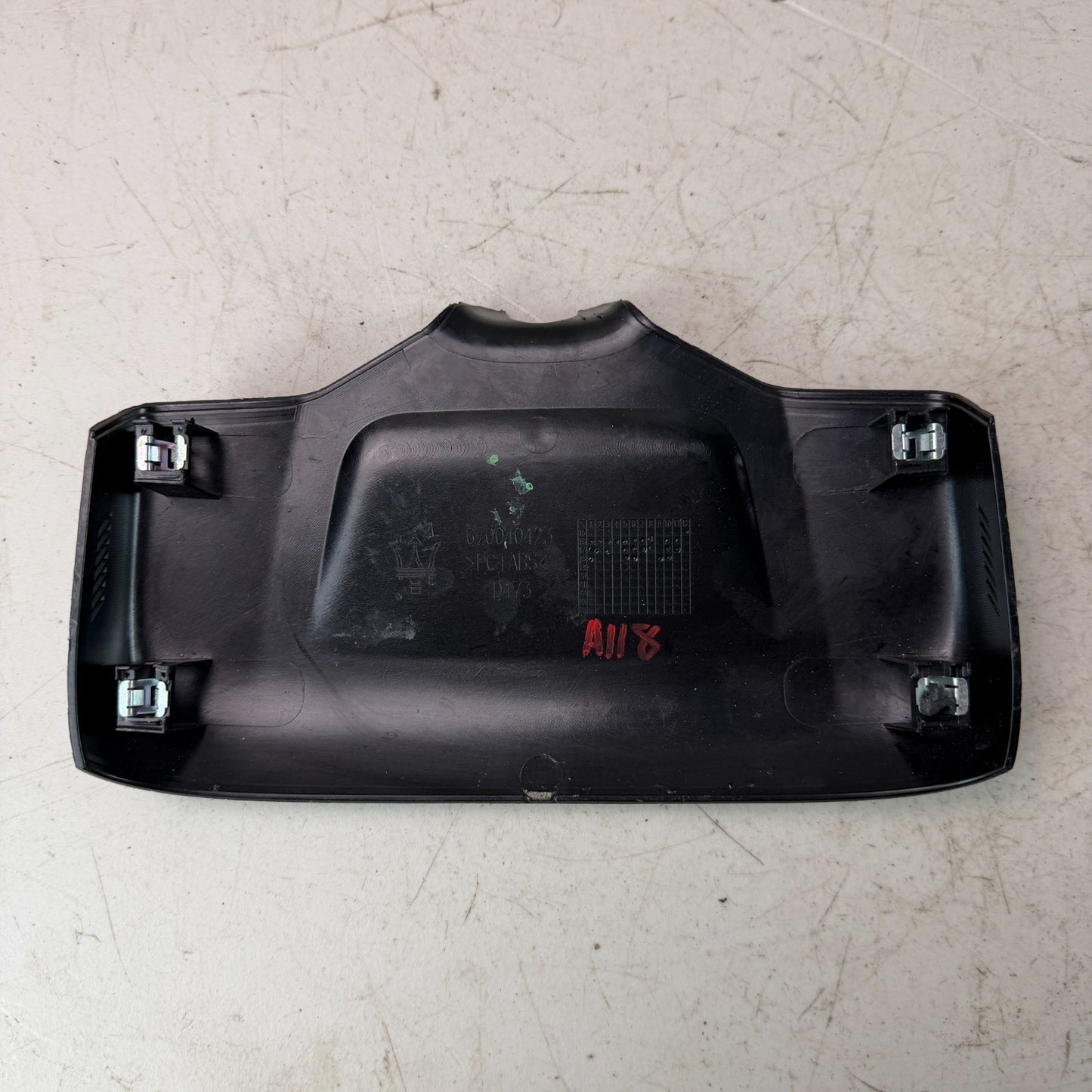 2017-2024 MASERATI LEVANTE INTERIOR REAR VIEW MIRROR COVER TRIM 670040423 OEM