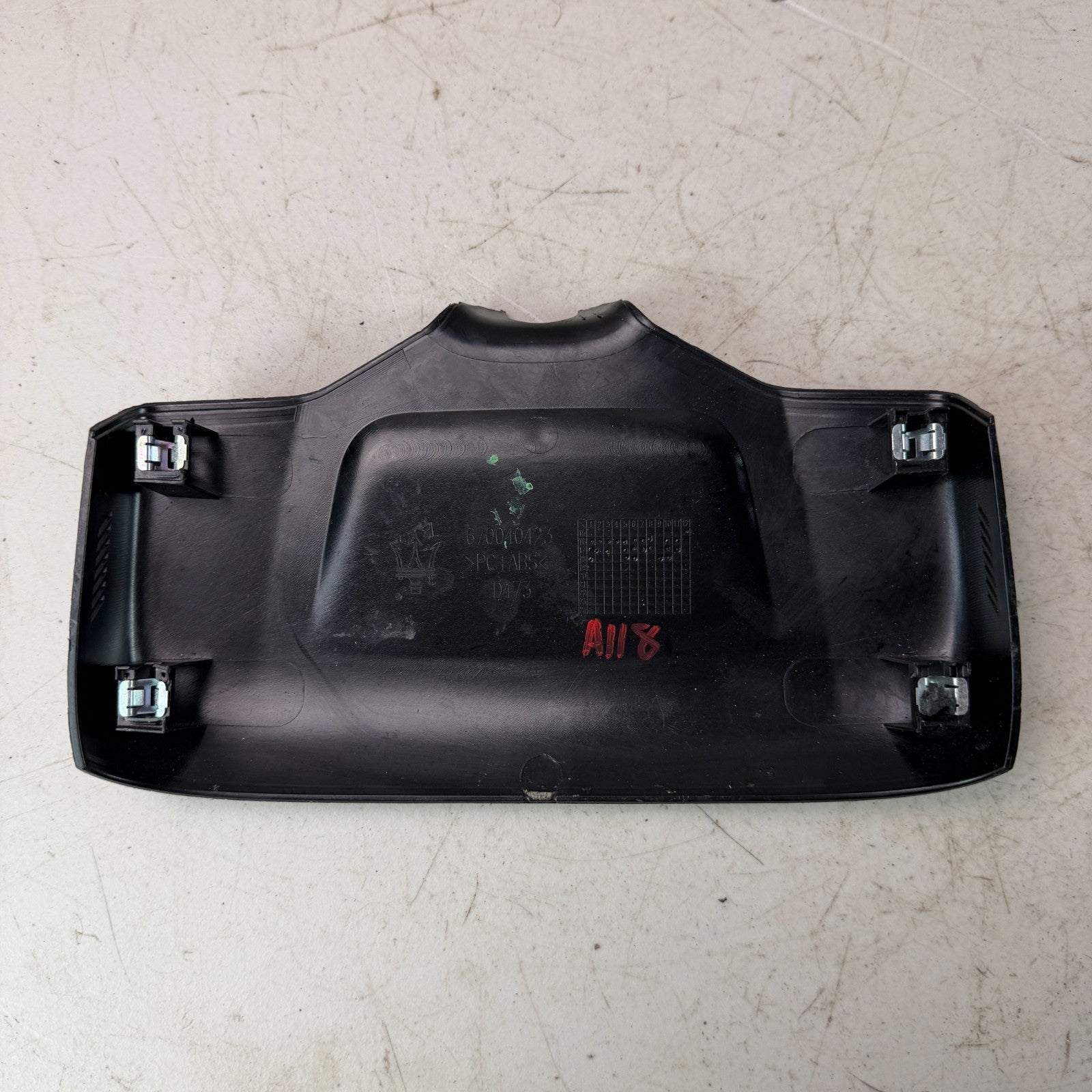 2017-2024 MASERATI LEVANTE INTERIOR REAR VIEW MIRROR COVER TRIM 670040423 OEM