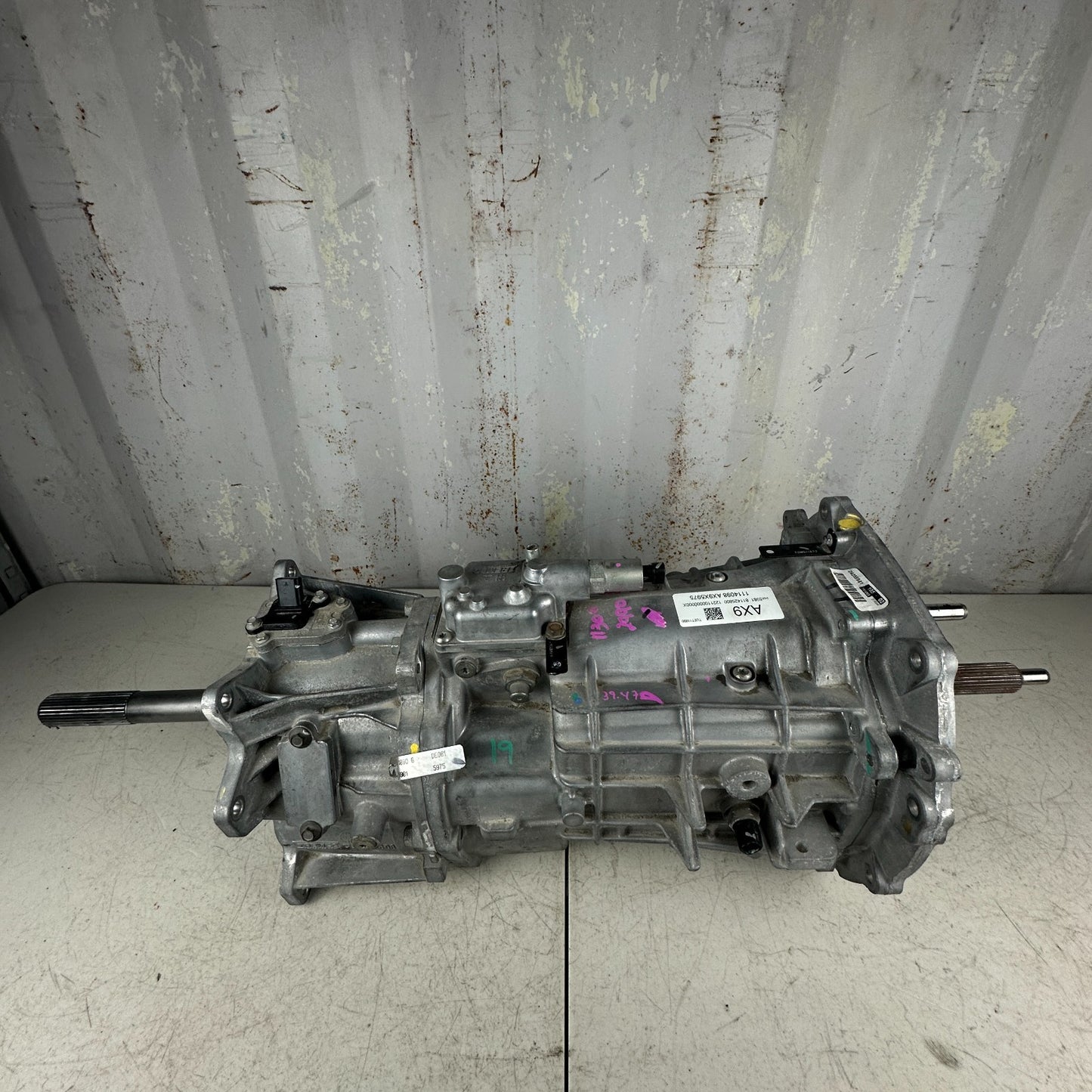 2014 CHEVROLET CORVETTE Z51 MANUAL TRANSMISSION ASSEMBLY 24255981 28K MILES OEM