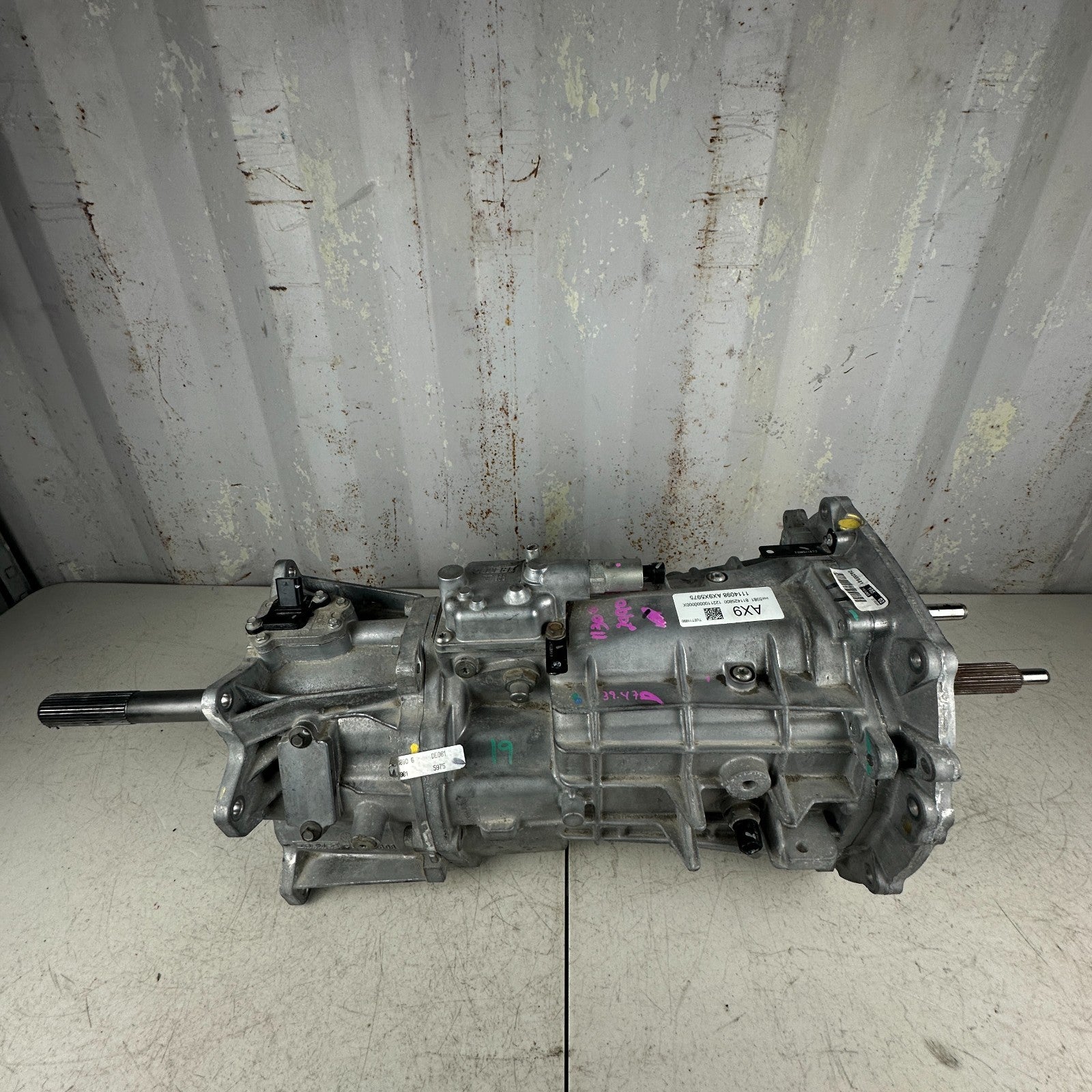 2014 CHEVROLET CORVETTE Z51 MANUAL TRANSMISSION ASSEMBLY 24255981 28K MILES OEM
