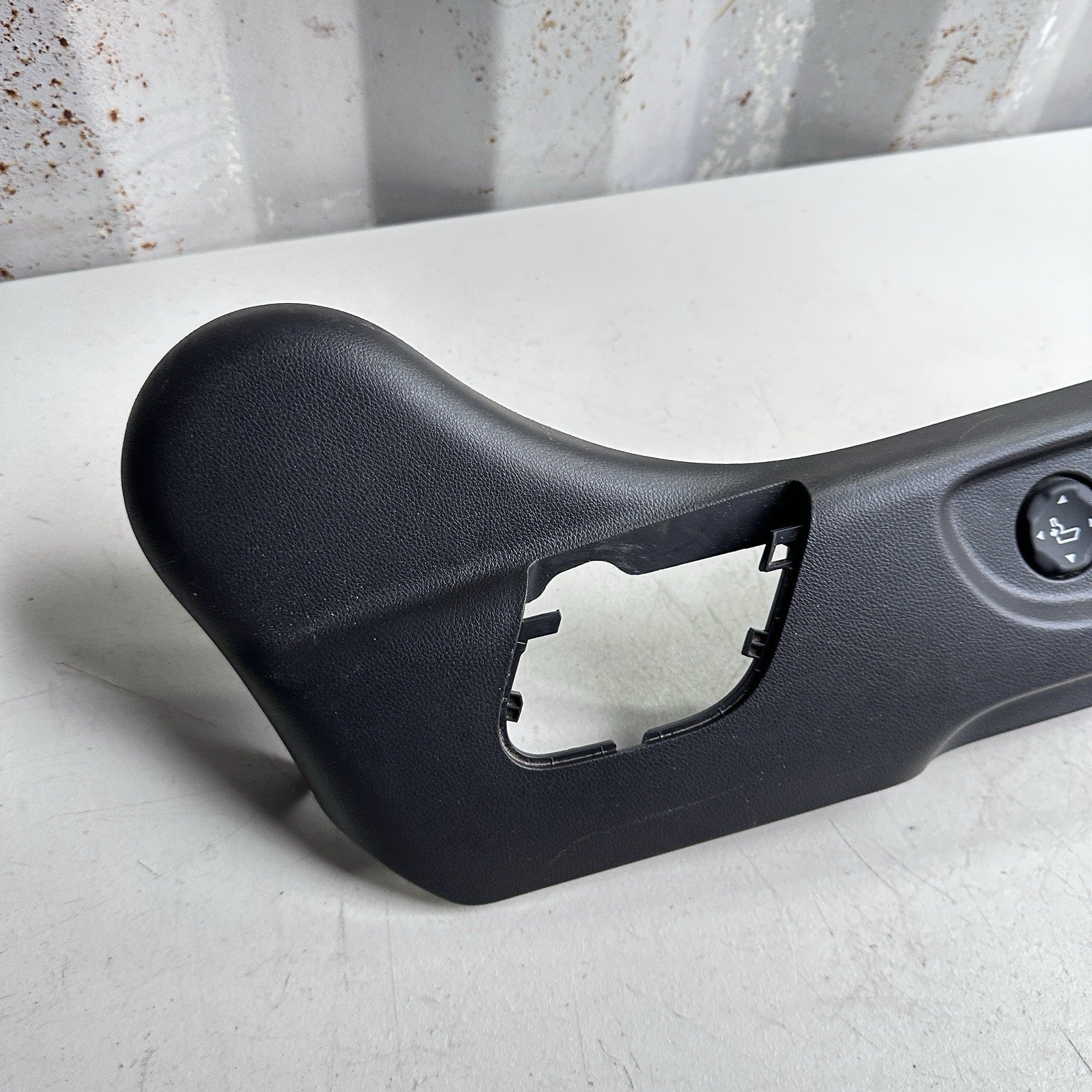 14-20 Acura RLX Front Passenger Seat Switch Panel Trim Cover And Controls Black