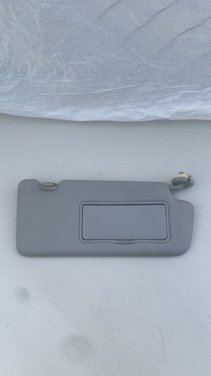 2012-2015 Honda Civic Passenger Right Sun Visor *Gray Vinyl*