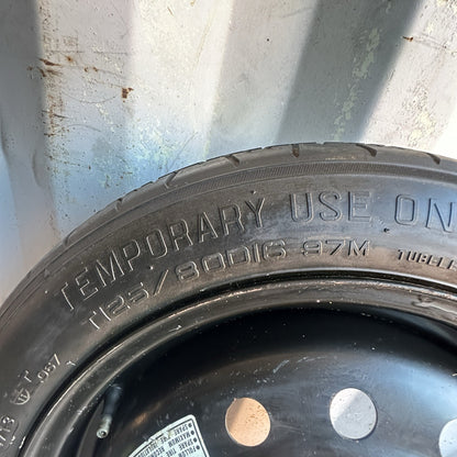 2013-2024 Honda Accord 16x4 Compact Spare Tire and Wheel T125/80D16 OEM