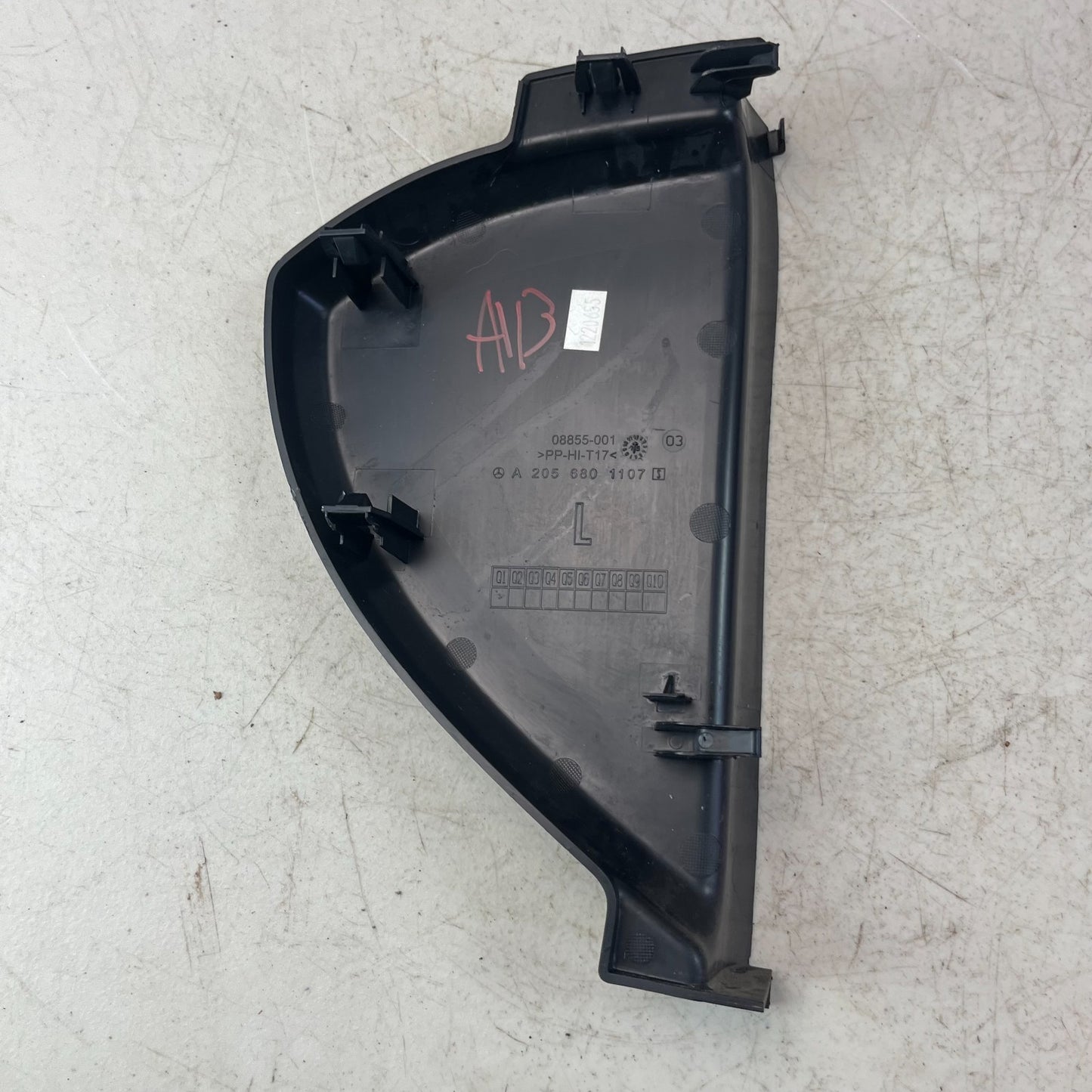 2015-2021 MERCEDES C300 C43 C63 W205 DASH DASHBOARD LEFT END CAP TRIM COVER OEM