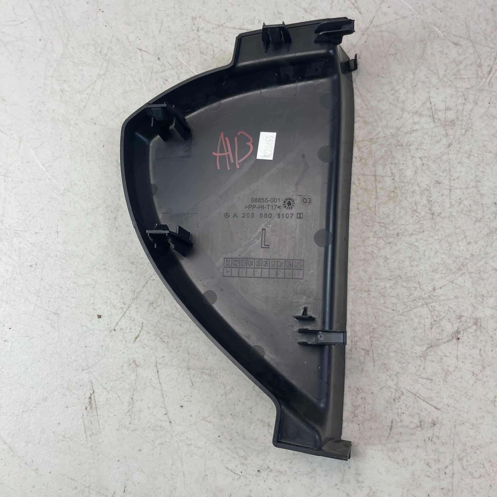 2015-2021 MERCEDES C300 C43 C63 W205 DASH DASHBOARD LEFT END CAP TRIM COVER OEM