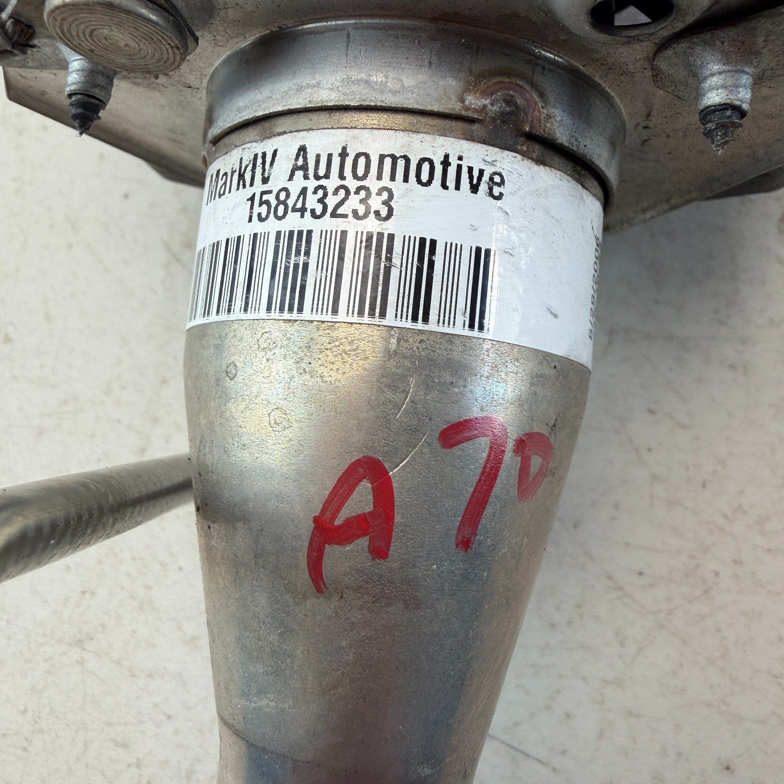 2006-2013 CHEVROLET CORVETTE C6 FUEL GAS TANK FILLER NECK RECEIVER PIPE CAP OEM