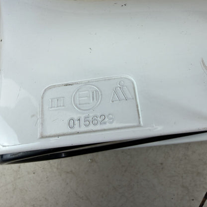 05-13 CHEVROLET CORVETTE C6 FRONT LEFT POWER FOLD DOOR MIRROR WHITE OEM SEE PICS
