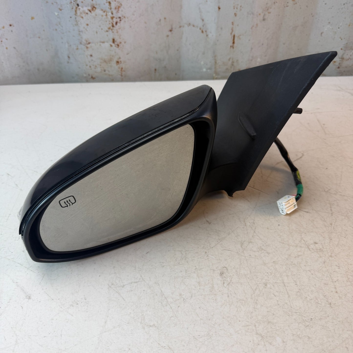 2014-2019 TOYOTA COROLLA FRONT LEFT DRIVER SIDE VIEW DOOR HEATED MIRROR BLACK
