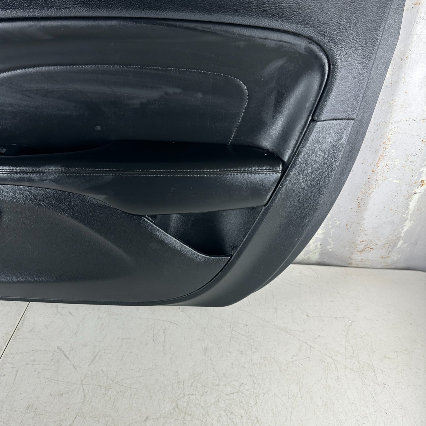 2015-2023 DODGE CHALLENGER FRONT RIGHT PASSENGER SIDE DOOR TRIM PANEL BLACK OEM