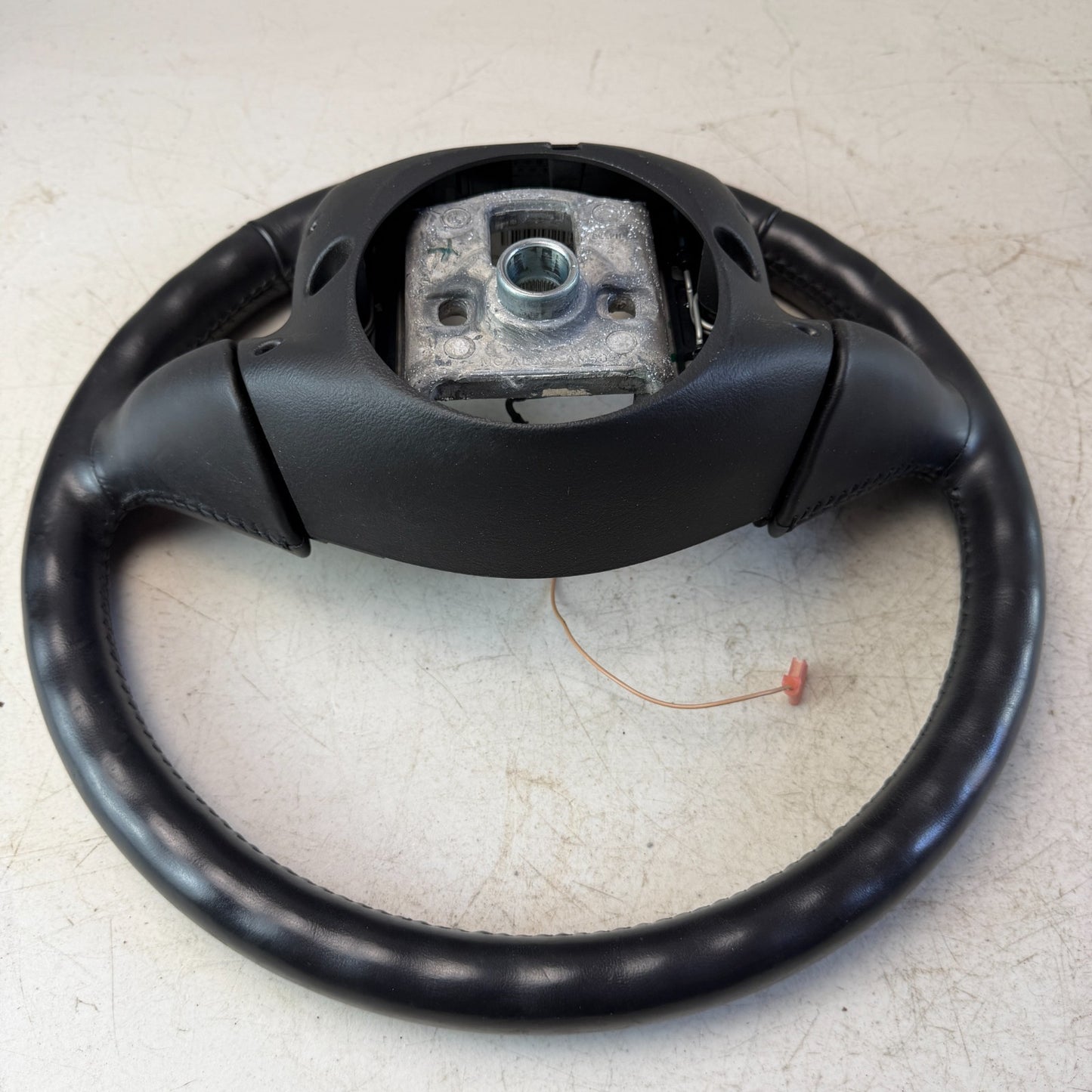 2005-2013 CHEVROLET CORVETTE C6 FRONT LEFT STEERING WHEEL BLACK LEATHER OEM