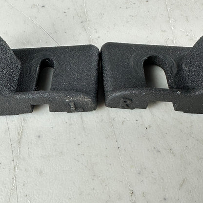 05-13 CHEVROLET CORVETTE FRONT LEFT & RIGHT TOP RAIL FOLDING LATCH STRIKERS OEM