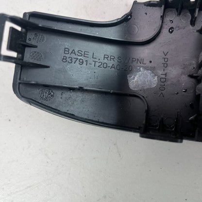 2022-2025 HONDA CIVIC REAR LEFT SIDE DOOR WINDOW CONTROL SWITCH WITH BEZEL OEM