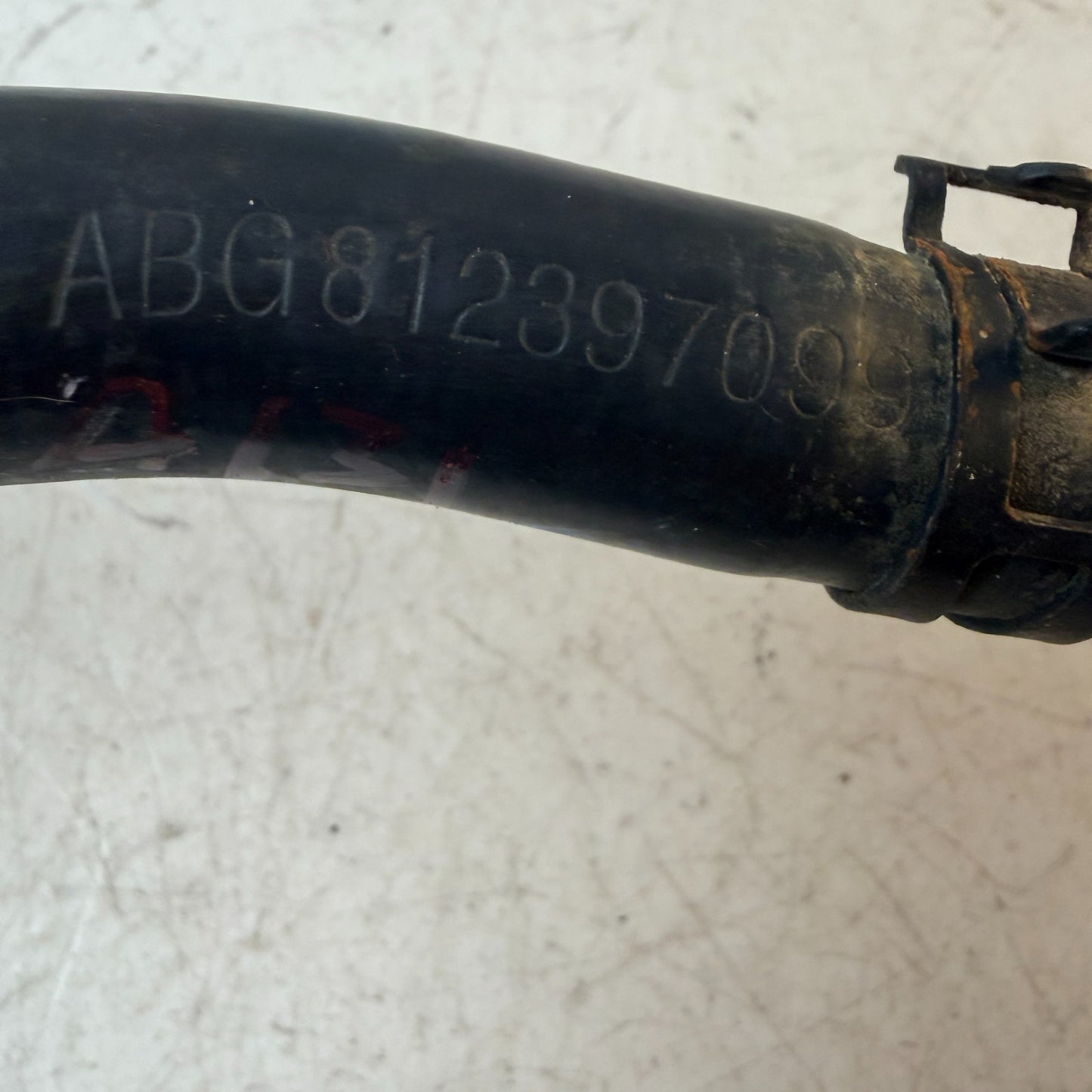05-07 CHEVROLET CORVETTE C6 ENGINE RADIATOR COOLING COOLANT HOSE PIPE LINE OEM