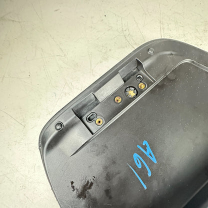 2014-2019 CHEVROLET CORVETTE C7 CENTER CONSOLE ARMREST LID BLACK LEATHER OEM
