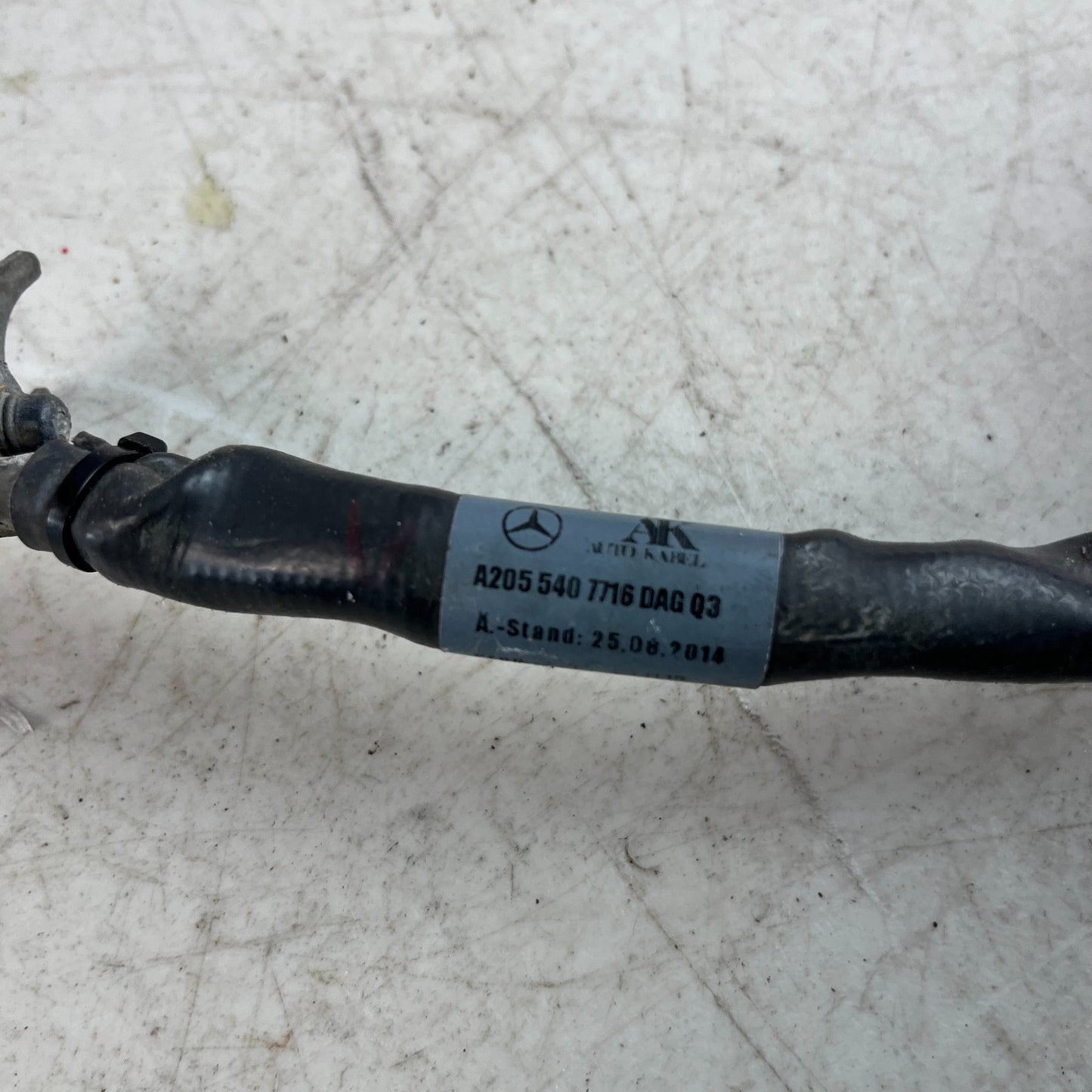 2015-2018 MERCEDES W205 C300 BATTERY GROUND CABLE WIRE WIRING HARNESS 2055407716