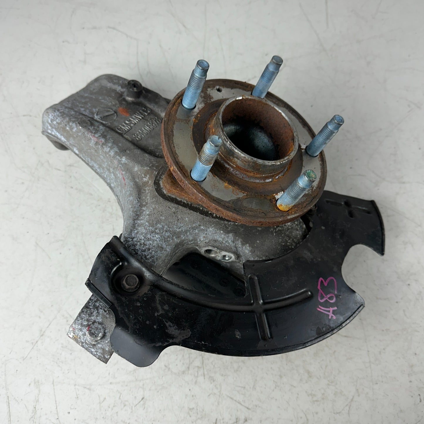 2014–2019 CHEVY CORVETTE C7 FRONT LEFT DRIVER SIDE SPINDLE KNCUKLE WHEEL HUB OEM